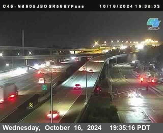 NB 805 at NB 805/5 Merge