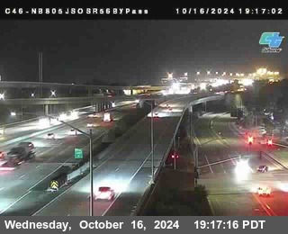 NB 805 at NB 805/5 Merge