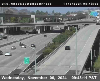 NB 805 at NB 805/5 Merge