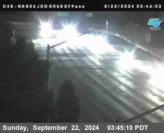 NB 805 at NB 805/5 Merge