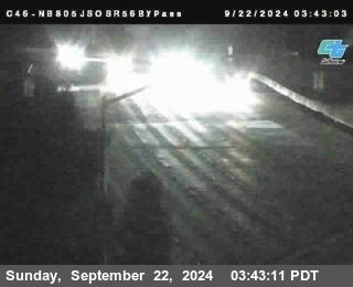 NB 805 at NB 805/5 Merge