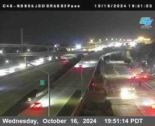 NB 805 at NB 805/5 Merge