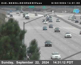 NB 805 at NB 805/5 Merge