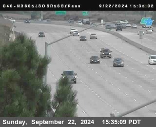 NB 805 at NB 805/5 Merge