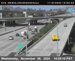 NB 805 at NB 805/5 Merge