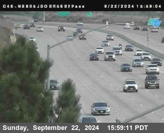 NB 805 at NB 805/5 Merge