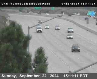 NB 805 at NB 805/5 Merge