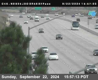 NB 805 at NB 805/5 Merge