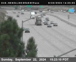 NB 805 at NB 805/5 Merge