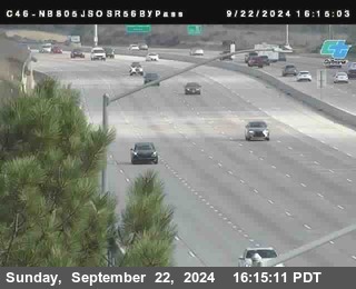 NB 805 at NB 805/5 Merge