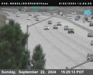 NB 805 at NB 805/5 Merge