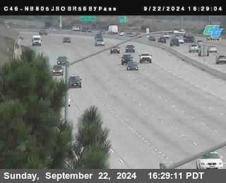 NB 805 at NB 805/5 Merge