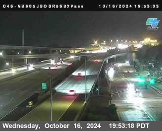 NB 805 at NB 805/5 Merge