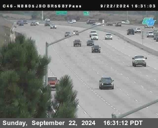 NB 805 at NB 805/5 Merge