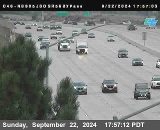 NB 805 at NB 805/5 Merge