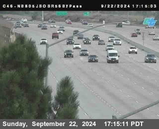 NB 805 at NB 805/5 Merge