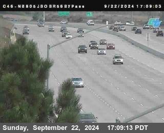 NB 805 at NB 805/5 Merge