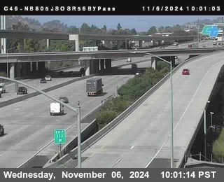 NB 805 at NB 805/5 Merge