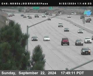 NB 805 at NB 805/5 Merge