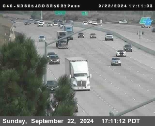 NB 805 at NB 805/5 Merge