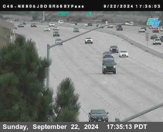 NB 805 at NB 805/5 Merge