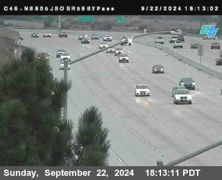 NB 805 at NB 805/5 Merge