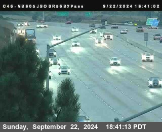 NB 805 at NB 805/5 Merge