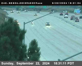 NB 805 at NB 805/5 Merge