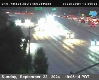 NB 805 at NB 805/5 Merge