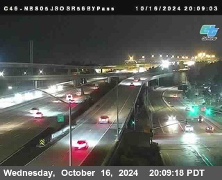 NB 805 at NB 805/5 Merge