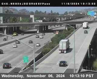 NB 805 at NB 805/5 Merge