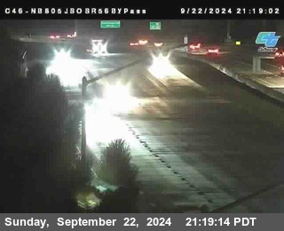 NB 805 at NB 805/5 Merge