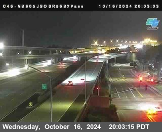 NB 805 at NB 805/5 Merge