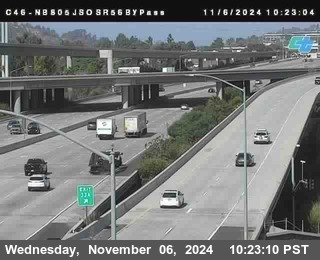 NB 805 at NB 805/5 Merge