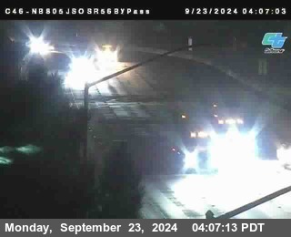 NB 805 at NB 805/5 Merge