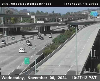 NB 805 at NB 805/5 Merge