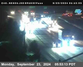 NB 805 at NB 805/5 Merge