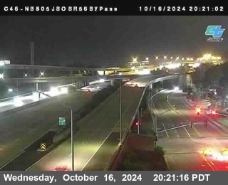 NB 805 at NB 805/5 Merge