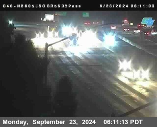 NB 805 at NB 805/5 Merge