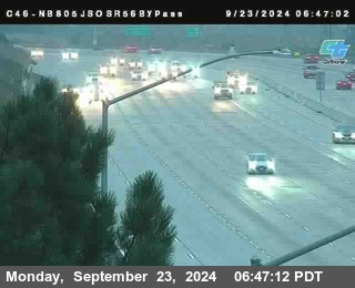 NB 805 at NB 805/5 Merge