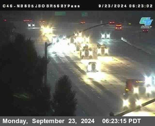 NB 805 at NB 805/5 Merge