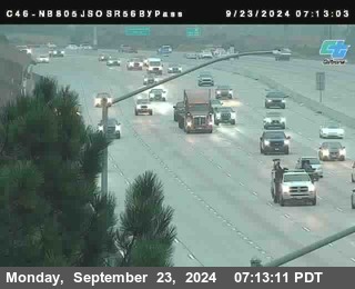 NB 805 at NB 805/5 Merge