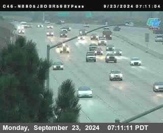 NB 805 at NB 805/5 Merge