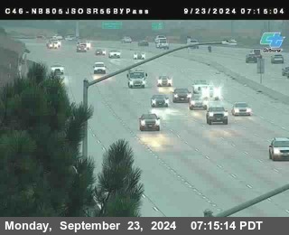 NB 805 at NB 805/5 Merge