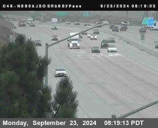 NB 805 at NB 805/5 Merge