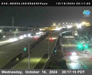 NB 805 at NB 805/5 Merge