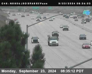 NB 805 at NB 805/5 Merge