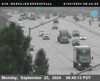 NB 805 at NB 805/5 Merge