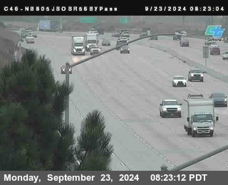 NB 805 at NB 805/5 Merge