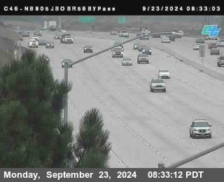 NB 805 at NB 805/5 Merge